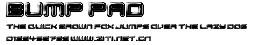 Bump Pad.ttf