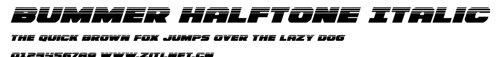 Bummer Halftone Italic.ttf