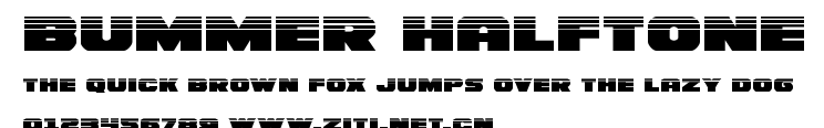 Bummer Halftone.ttf