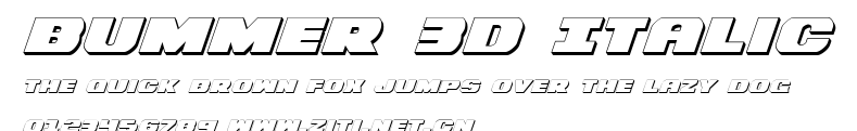 Bummer 3D Italic.ttf
