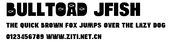 Bulltoad JFish.ttf