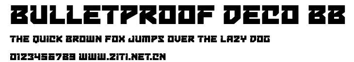 Bulletproof Deco BB.ttf