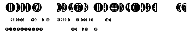 BulletNumbers BodoniCond Neg.ttf
