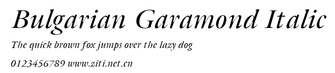 Bulgarian Garamond Italic.ttf