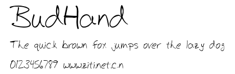 BudHand.ttf