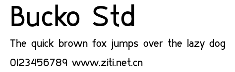 Bucko Std.otf