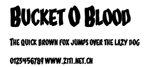 Bucket O Blood.ttf