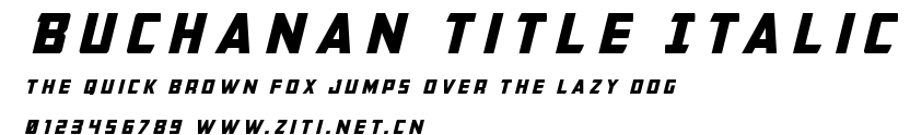 Buchanan Title Italic.ttf
