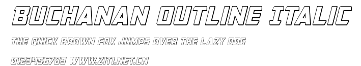 Buchanan Outline Italic.ttf