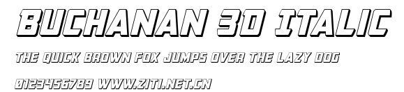 Buchanan 3D Italic.ttf