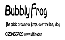 Bubbly Frog.ttf