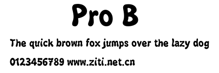 小塚ゴシック Pro B.ttf字體轉換器圖片