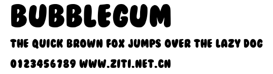 BubbleGum.ttf