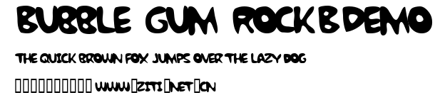 Bubble Gum RockBDemo.ttf