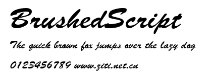 BrushedScript.ttf
