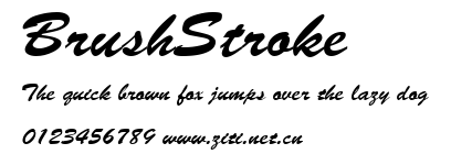 BrushStroke.ttf