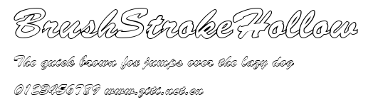 BrushStrokeHollow.ttf