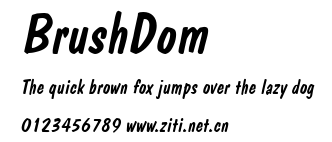 BrushDom.ttf