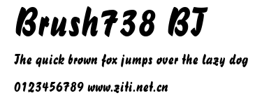 Brush738 BT.ttf