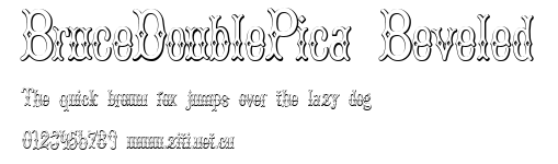 BruceDoublePica Beveled.ttf