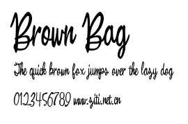Brown Bag.otf