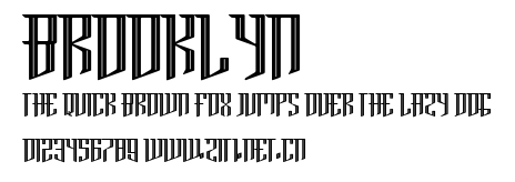 Brooklyn.ttf字體轉換器圖片