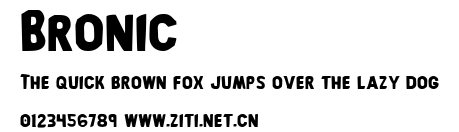 Bronic.ttf