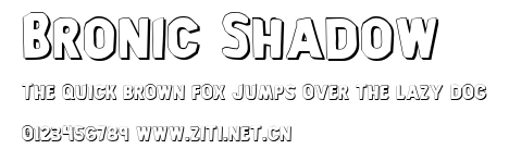 Bronic Shadow.ttf