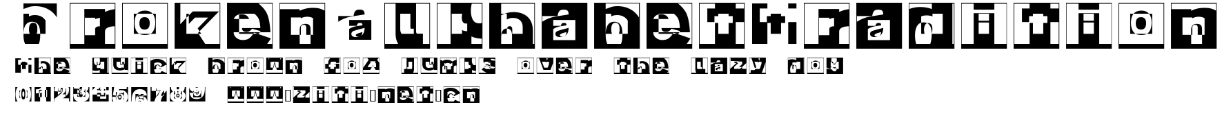 BrokenAlphabetTradition.ttf字體轉換器圖片