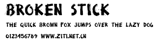 Broken Stick.ttf