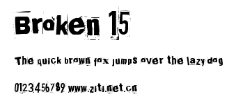 Broken 15.ttf
