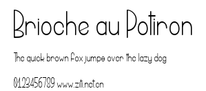 Brioche au Potiron.ttf