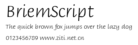 BriemScript.ttf