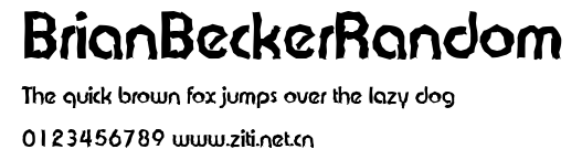 BrianBeckerRandom.ttf