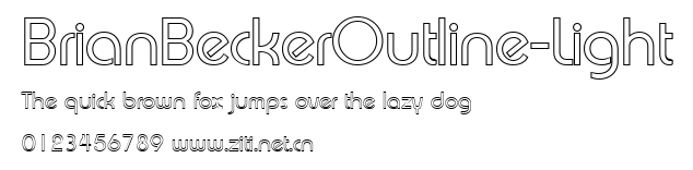 BrianBeckerOutline-Light.ttf
