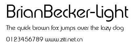 BrianBecker-Light.ttf