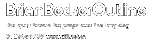 BrianBeckerOutline.ttf