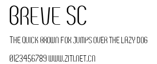 Breve SC.ttf