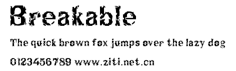 Breakable.otf