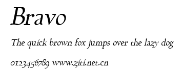 Bravo.ttf字體轉換器圖片