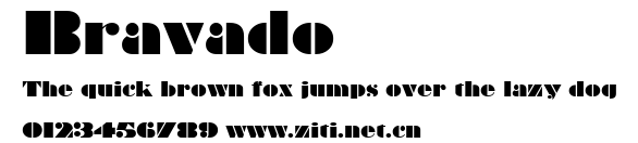 Bravado.ttf