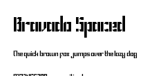 Bravado Spaced.ttf