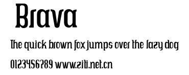  Brava.ttf