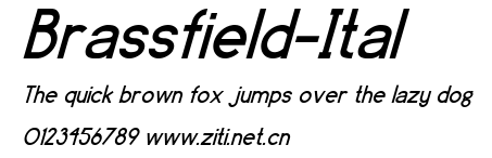 Brassfield-Ital.ttf字體轉換器圖片