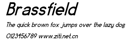 Brassfield.ttf字體轉換器圖片