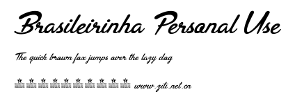 Brasileirinha Personal Use.ttf