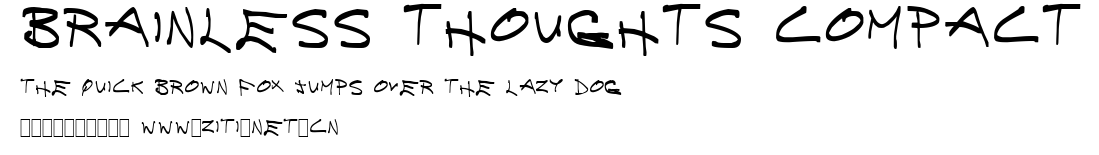 Brainless Thoughts Compact.ttf