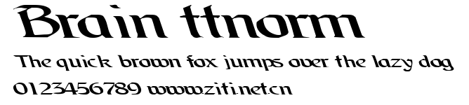Brain ttnorm.ttf