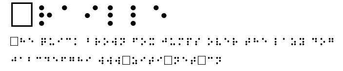Braille.ttf字體轉換器圖片