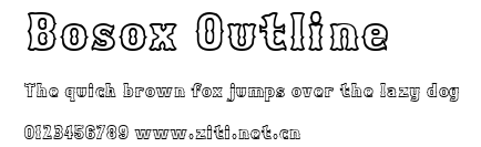 Bosox Outline.ttf